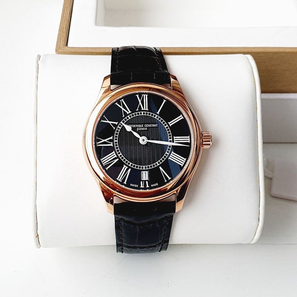 Frederique Constant Women's Quartz Black Watch